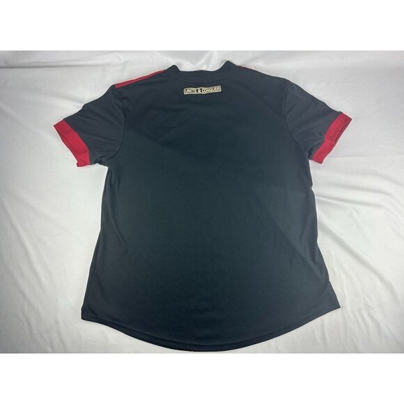 Adidas Atlanta United FC 2021 Soccer Jersey Prime Green Black & Red Men's XL - Picture 2 of 7